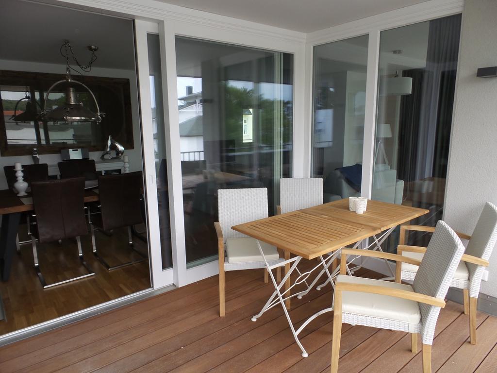 Strandnahe Fewos Mit Terrasse Oder Dachterrasse, Strandhaus Seeblick, Binz Habitación foto
